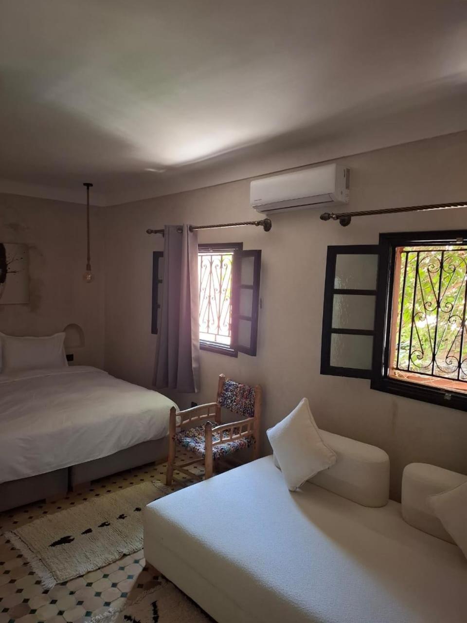 Duplex Riad Abjaou Marrakesch Zimmer foto