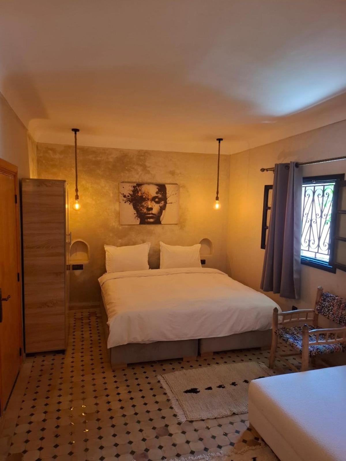 Duplex Riad Abjaou Marrakesch Zimmer foto