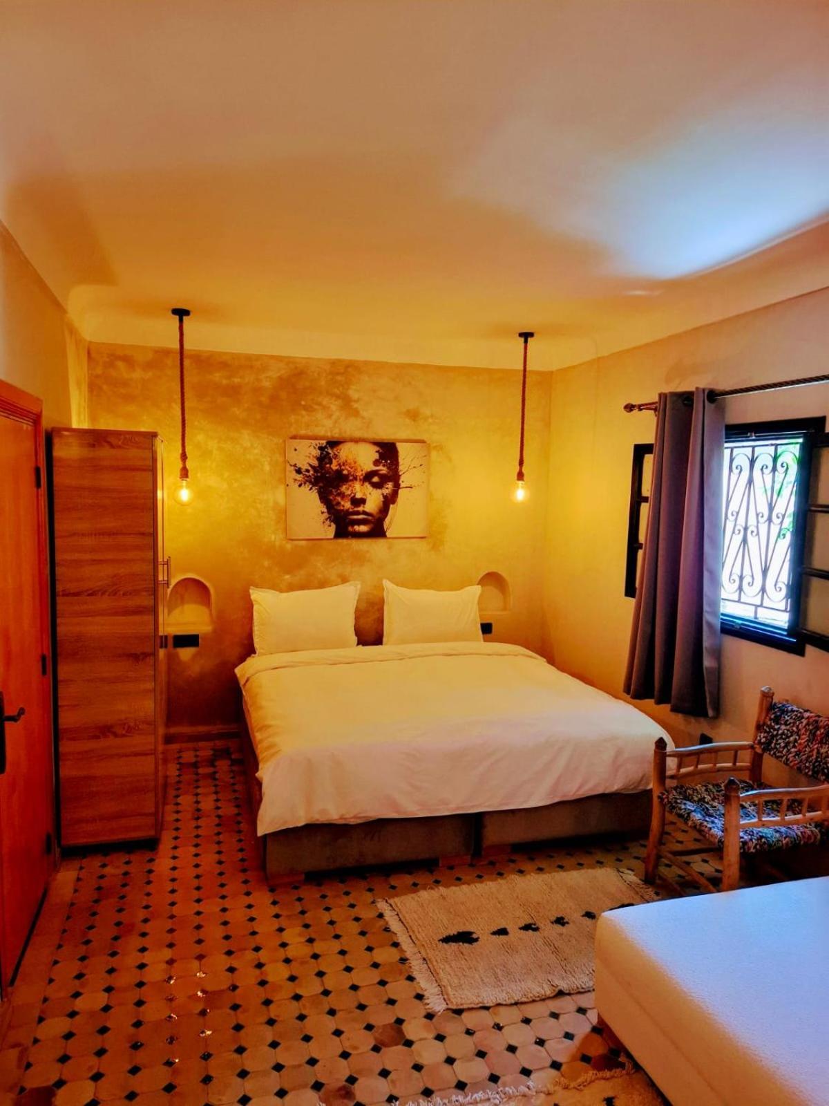 Duplex Riad Abjaou Marrakesch Zimmer foto