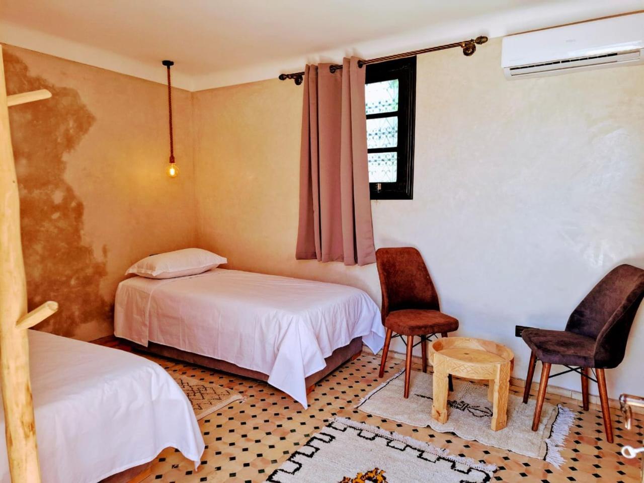 Duplex Riad Abjaou Marrakesch Zimmer foto