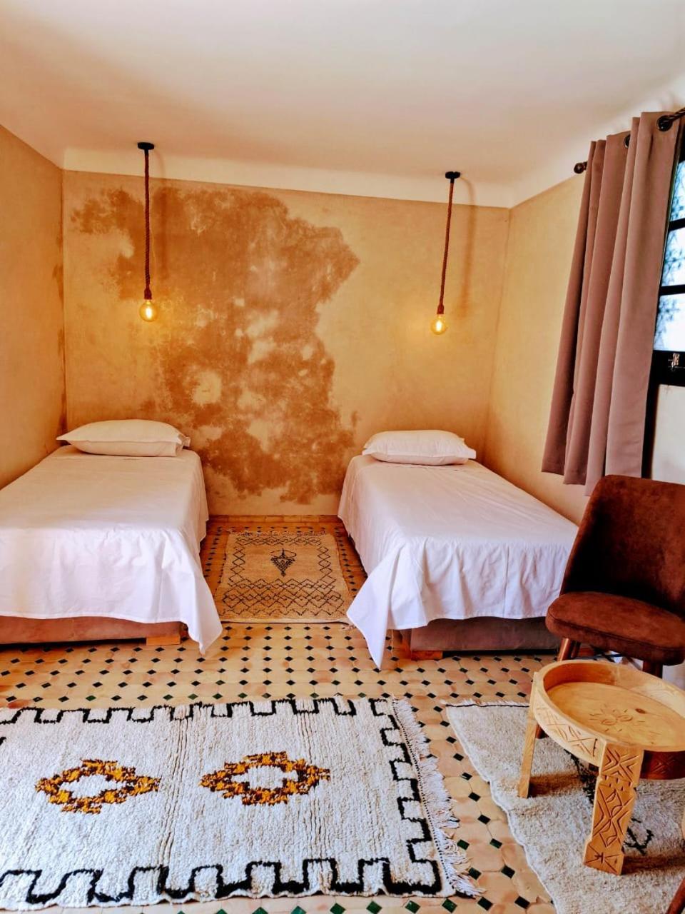 Duplex Riad Abjaou Marrakesch Zimmer foto